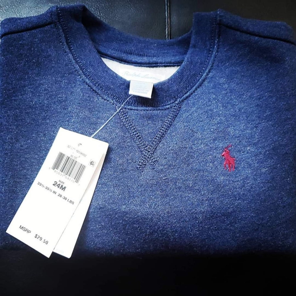 Ralph lauren toddler sweatshirt